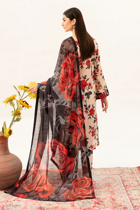 PRINTED SWISS LAWN 3PCS