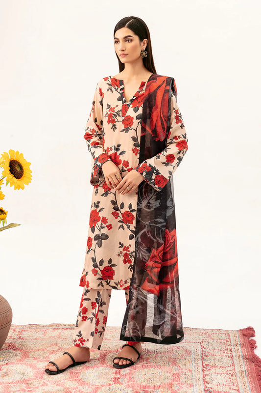 PRINTED SWISS LAWN 3PCS