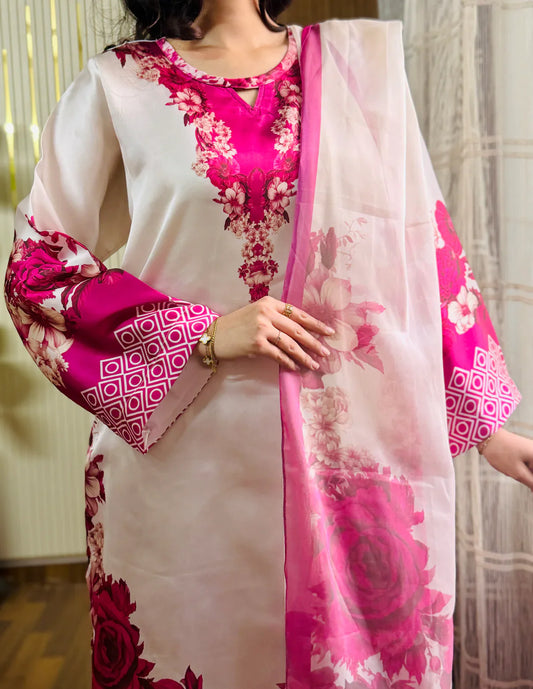Digital Print Silk 3pcs (ATISHI PHOOL)