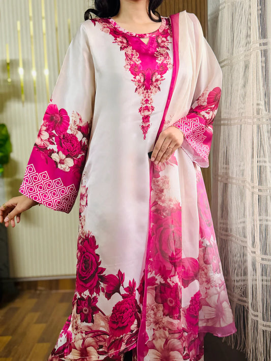 Digital Print Silk 3pcs (ATISHI PHOOL)
