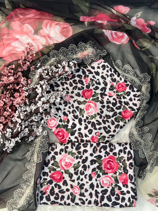 PRINTED SWISS LAWN 3PCS (new cheeta)