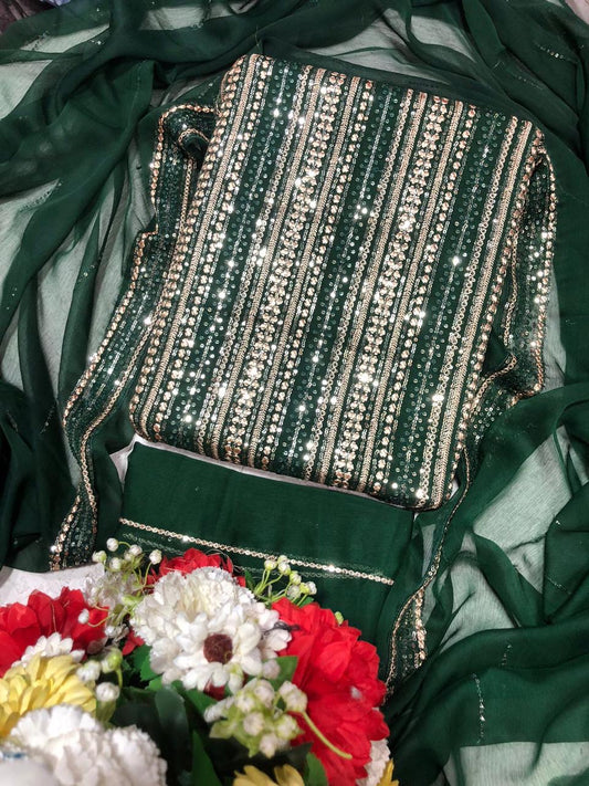 3PEC SEQUENCE CHIFFON (GREEN)