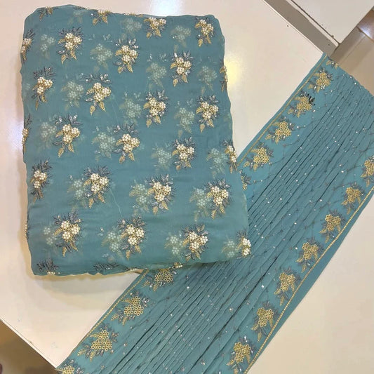 SOFT CHIFFON FINE PEARLS 3PEC (mint)