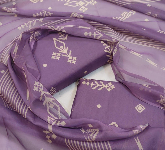 PRINTED SWISS LAWN 3PCS