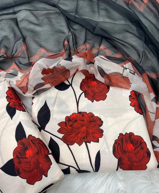 PRINTED SWISS LAWN 3PCS (lulusar)